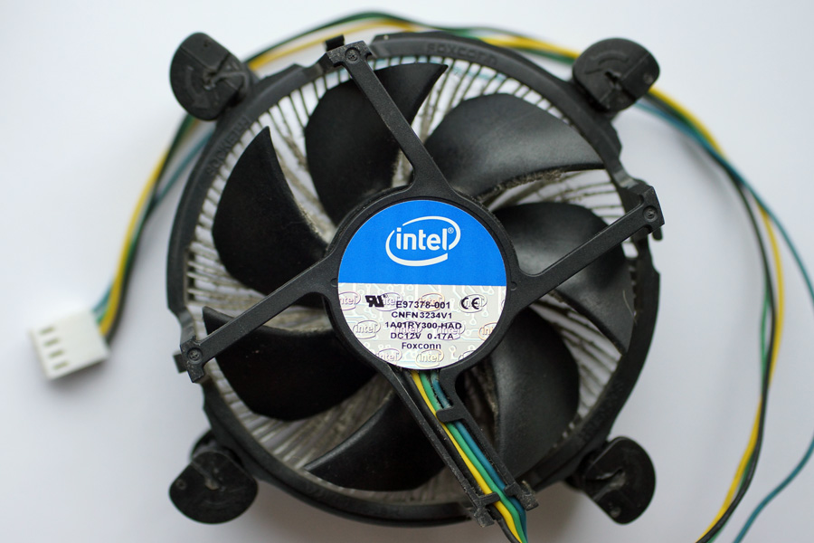 Intel E97378001 Aluminium Copper Core 1150 1155 1156 CPU Heatsink Fan